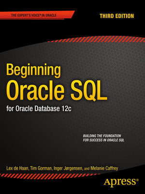 cover image of Beginning Oracle SQL